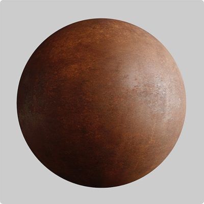 Material acero corten en Substance Designer