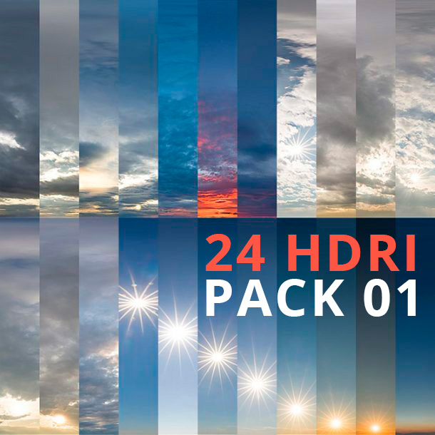 3DCOLLECTIVE - REAL LIGHT 24 HDRI PRO PACK 01 - 16K