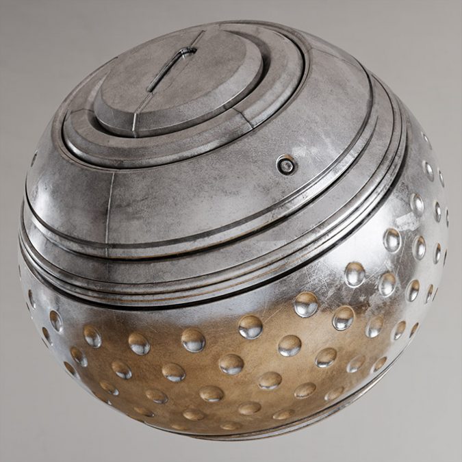 Advanced Vray Metal Materials with Dirt Textures